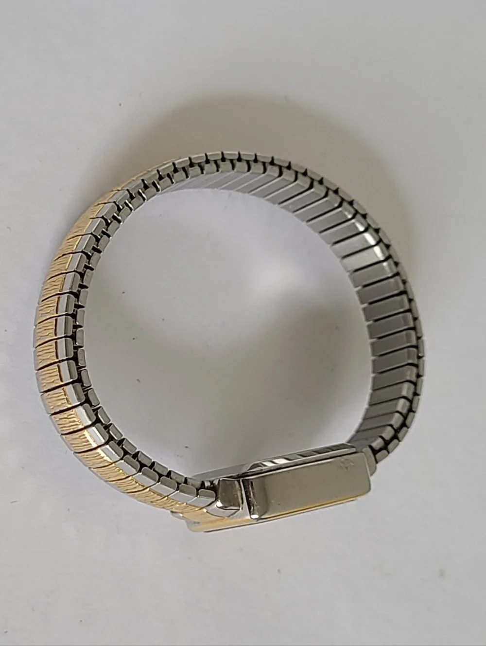 Vintage LORUS Women's Two-Tone Gold Silver Square Face Japan Quartz Watch - Picture 4 of 12